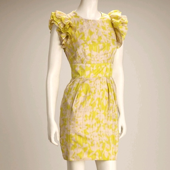 Jessica Simpson Ruffle Sleeve Dress with pockets! - Picture 1 of 7